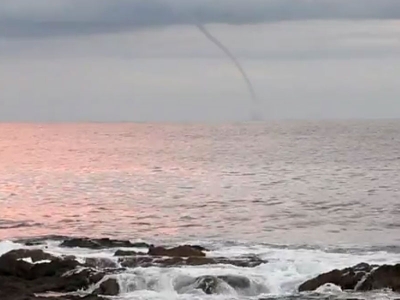  Tromba marina registrada frente a Punta de Este