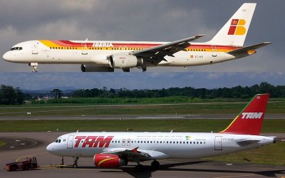 TAM e Iberia ofrecerán nuevas rutas en código compartido