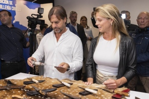 Luis Lacalle Pou, Lorena Ponce de Le&oacute;n.