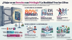Viajar sigue siendo un privilegio para pocos
