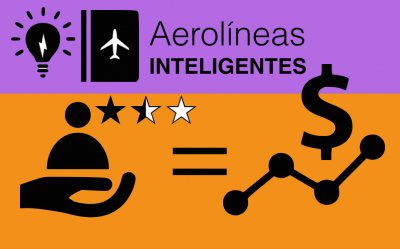 Aerolíneas inteligentes personalizan la experiencia de usuario