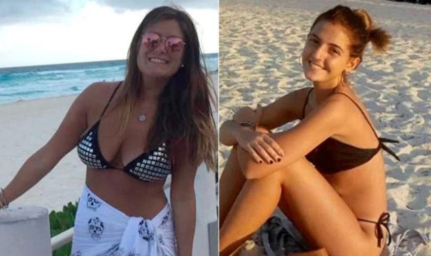 Dos argentinas en problemas. Celeste Cevasco (izq). tuvo un accidente en M&eacute;xico y el seguro m&eacute;dico que ten&iacute;a no le cubre la operaci&oacute;n. Candela Saccone contaba con una cobertura que le permiti&oacute; volver al pa&iacute;s, tras quedar en coma en Punta Cana.