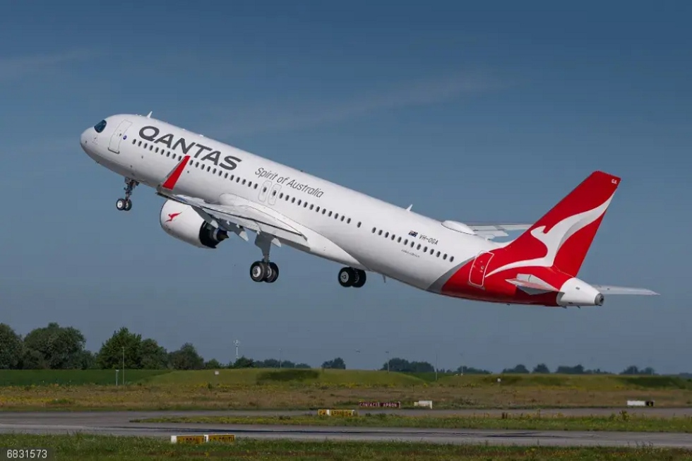 Qantas recibe su primer Airbus A321XLR