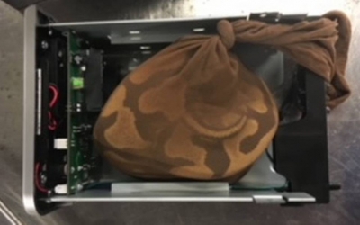 Esta pit&oacute;n estuvo a punto de meterse en un avi&oacute;n en el aeropuerto de Miami