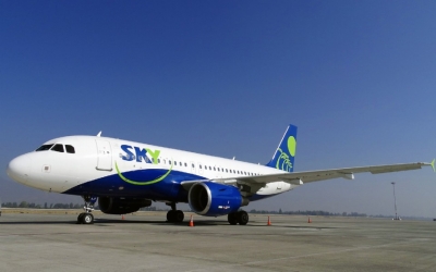 SKY Airline fue la aerol&iacute;nea m&aacute;s puntual del mundo en setiembre