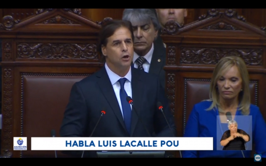 Uruguay: paso a paso la asunci&oacute;n de Luis Lacalle Pou