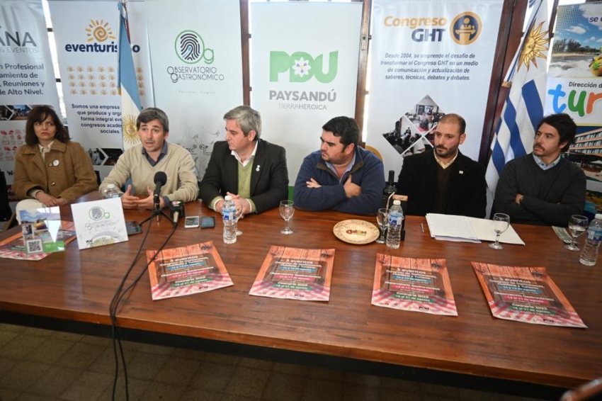 En Col&oacute;n, Argentina, se realiz&oacute; el lanzamiento de la Semana Gastron&oacute;mica de Paysand&uacute;