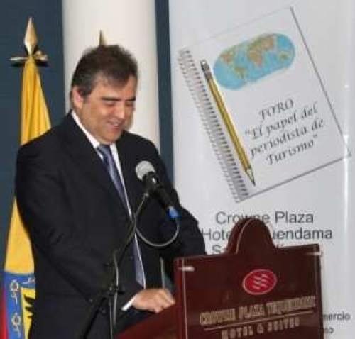 Viceministro colombiano Rueda: "Lo m&aacute;s dif&iacute;cil es contar turistas"