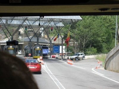 Frontera de Andorra con el territorio hispano