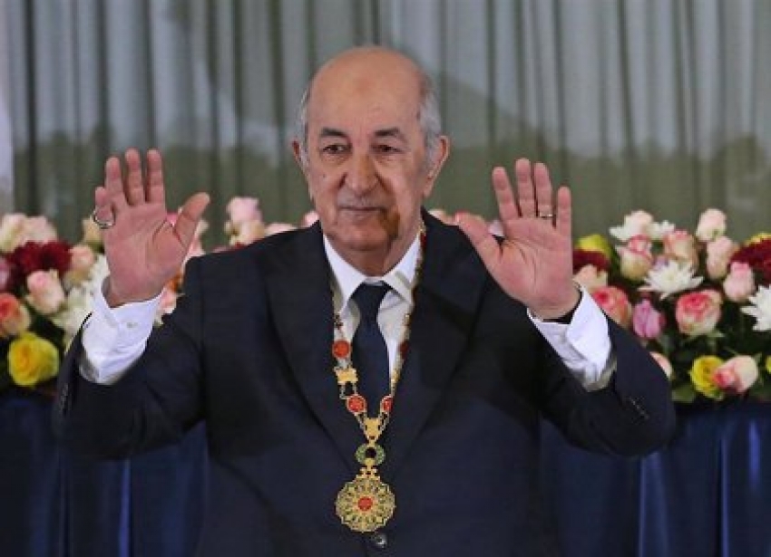 El presidente de Argelia, Abdelmayid Tebune.