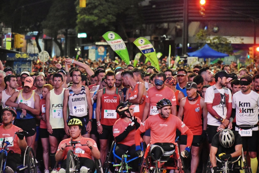 Montevideo se vistió de fiesta y deporte en un evento multitudinario