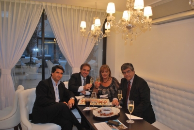 Gabriel Varela, Remo Monzeglio, Silvia Klemensiewicz y Sergio Antonio Herrera