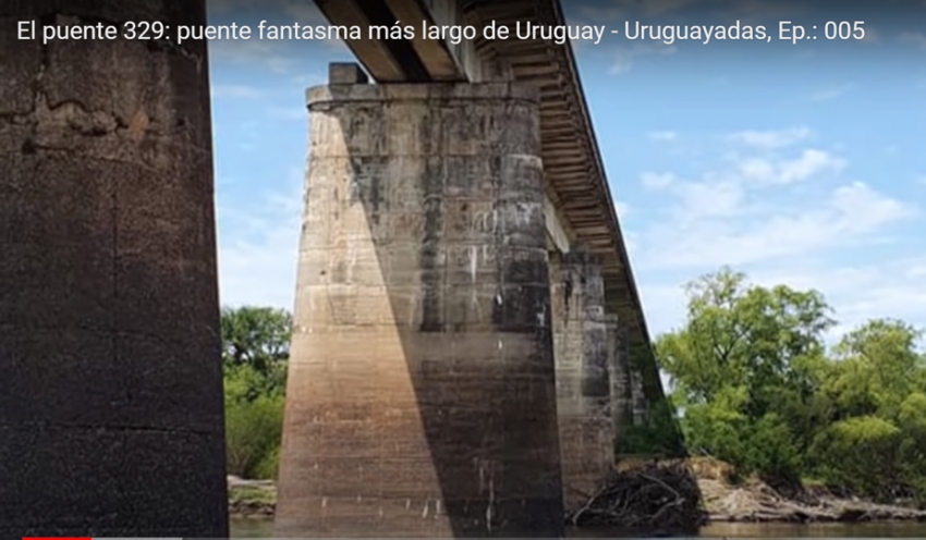 Uruguay: el "puente 329", de 2 Km, que (casi) s&oacute;lo sirve de mirador