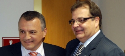 Secretario Ejecutivo de MTur, Mario Mois&eacute;s y Presidente de ABETAR, L&aacute;zaro Apostole Chryssafidis