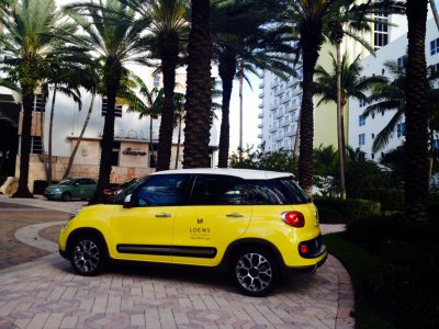 Loews Hotels &amp; Resorts colabora con la marca Fiat para ofrecer la comodidad de un Fiat 500L