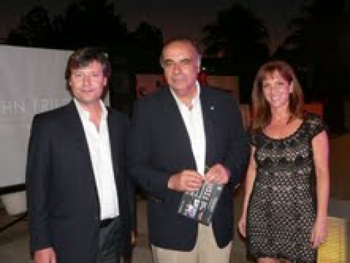 Marcelo Chiappino, Gerente General, Dr. Hector Lescano, Ministro de Turismo y Deporte de Uruguay y Patricia Chabot, organizadora del evento.