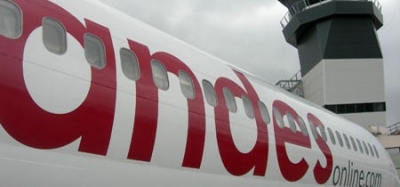 Andes reanuda operaciones de charters