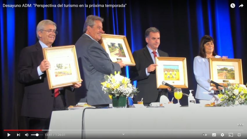 Desayuno de trabajo de ADM Uruguay, &ldquo;Perspectivas del turismo en la pr&oacute;xima temporada&rdquo;