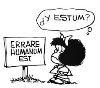 A veces nos equivocamos. El tema es asumirlo, hacerse cargo
