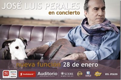 Jos&eacute; Luis Perales en Uruguay