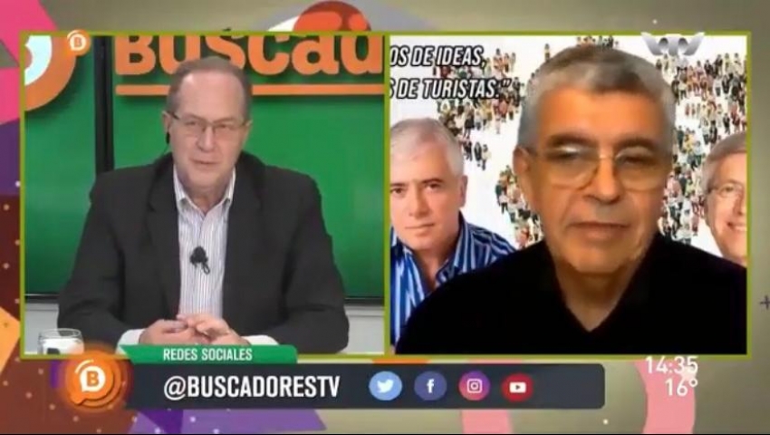 "No seremos nosotros quienes pateemos el tablero" dijo Herrera en "Buscadores"