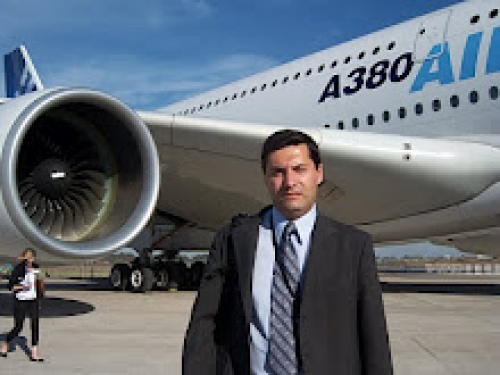 Daniel Montero Ferreriro, Licenciado en Transporte A&eacute;reo
