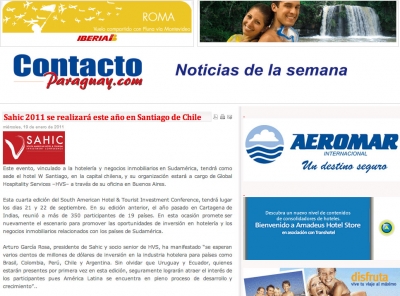  Realista editorial de Contacto Paraguay por tema aeropuertos en ese pa&iacute;s