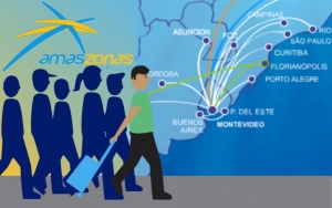 &iquest;Amaszonas Uruguay en conflicto?