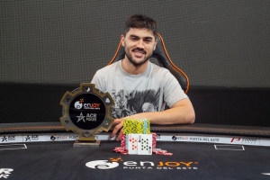 El uruguayo Fabrizio González se consagró campeón del Enjoy Poker Tour